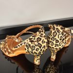 Παπούτσια Χορού Latin Strass Leopards - Image 4