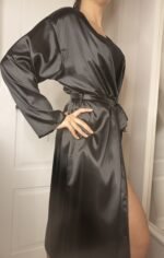 Σατέν Ρόμπα Χορού - Dance Competition Robe - Image 4