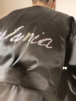 Σατέν Ρόμπα Χορού - Dance Competition Robe - Image 2