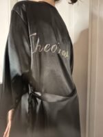 Σατέν Ρόμπα Χορού - Dance Competition Robe - Image 6